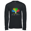 Autism Awareness Rainbow Tree Grow Your Awareness Hand Drawn T-Shirt & Hoodie | Teecentury.com