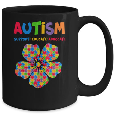Autism Awareness Support Autism Kids Autistic For Mom Dad Mug | teecentury
