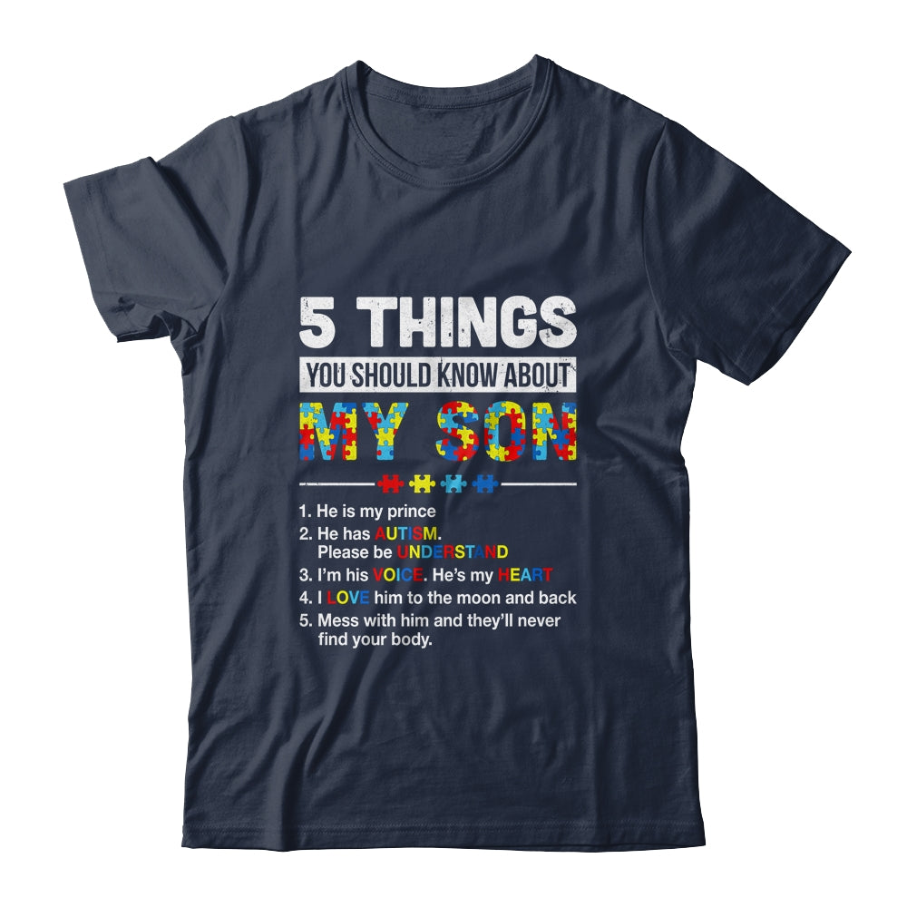 Autism Awareness Support Autism Son Kids For Mom Dad Shirt & Hoodie | teecentury