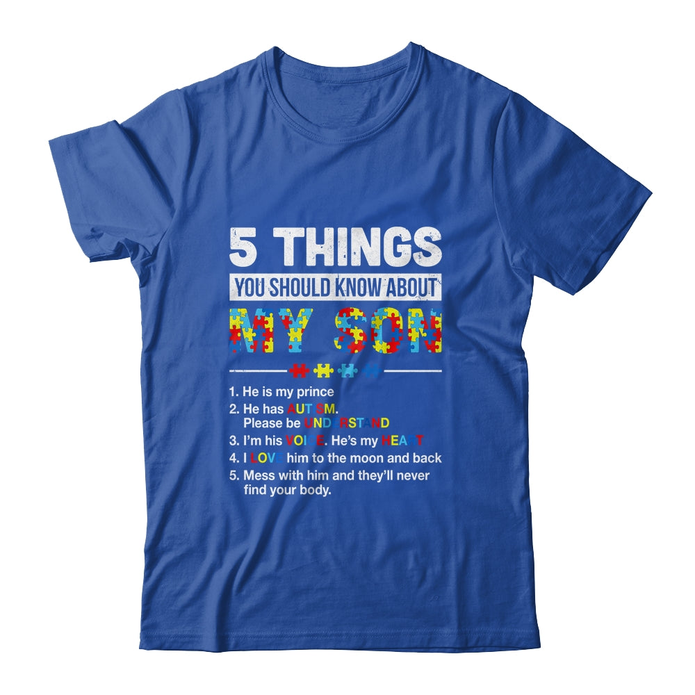 Autism Awareness Support Autism Son Kids For Mom Dad Shirt & Hoodie | teecentury