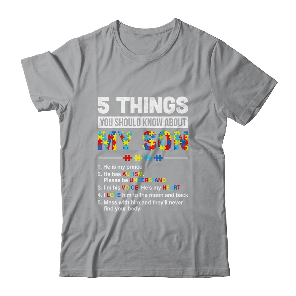 Autism Awareness Support Autism Son Kids For Mom Dad Shirt & Hoodie | teecentury