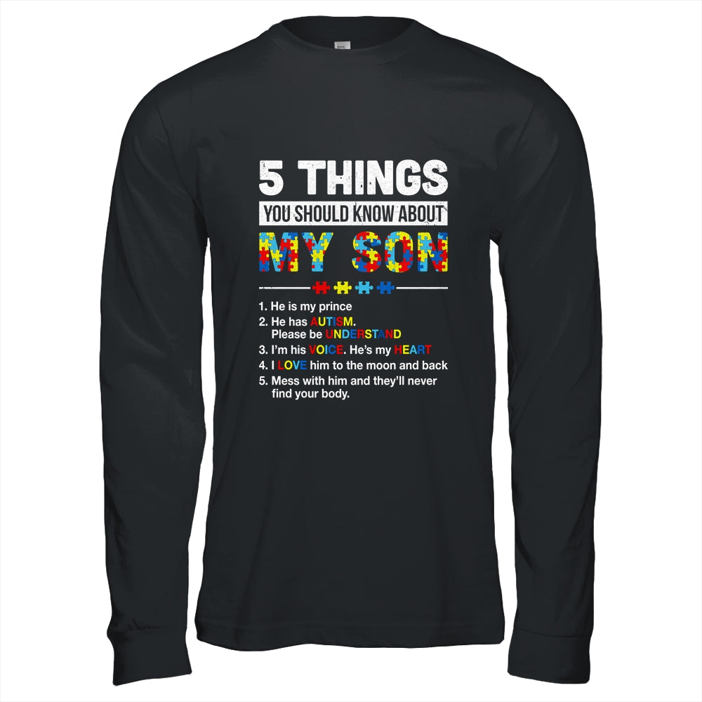 Autism Awareness Support Autism Son Kids For Mom Dad Shirt & Hoodie | teecentury