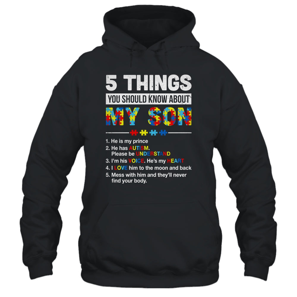 Autism Awareness Support Autism Son Kids For Mom Dad Shirt & Hoodie | teecentury