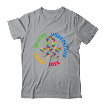 Autism Awareness Teacher Teach Accept Understand Love Shirt & Hoodie | teecentury