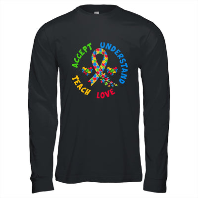 Autism Awareness Teacher Teach Accept Understand Love Shirt & Hoodie | teecentury