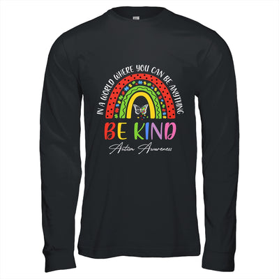 Autism Daughter Son Child Mom Be Kind Rainbow T-Shirt & Hoodie | Teecentury.com