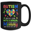 Autism Doesnt Come With Manual Mommy Autism Awareness Mug Coffee Mug | Teecentury.com