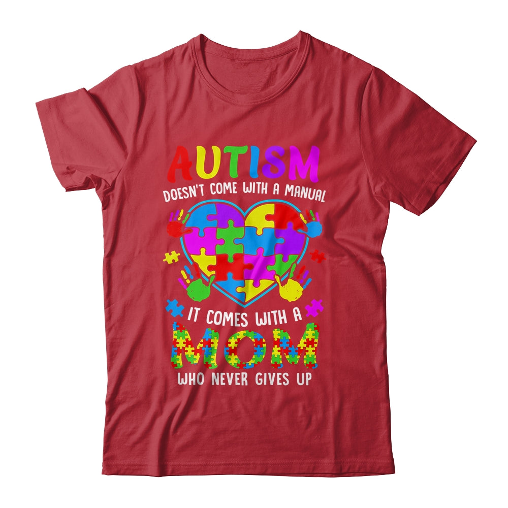Autism Mom Womens Puzzle Piece Autism Awareness Month Shirt & Hoodie | teecentury