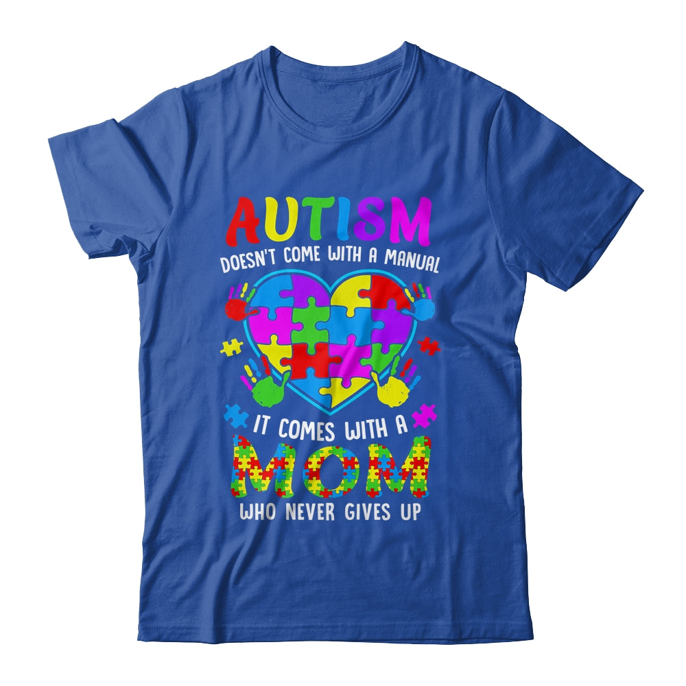 Autism Mom Womens Puzzle Piece Autism Awareness Month Shirt & Hoodie | teecentury