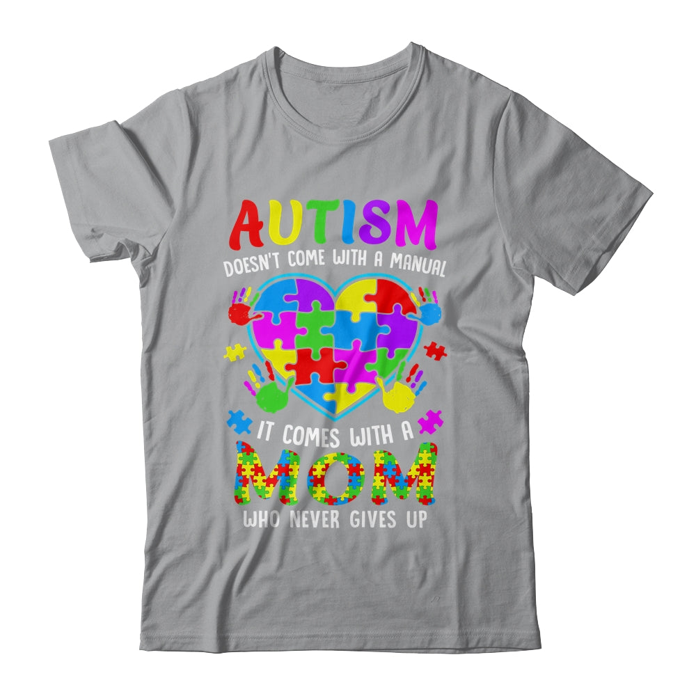 Autism Mom Womens Puzzle Piece Autism Awareness Month Shirt & Hoodie | teecentury