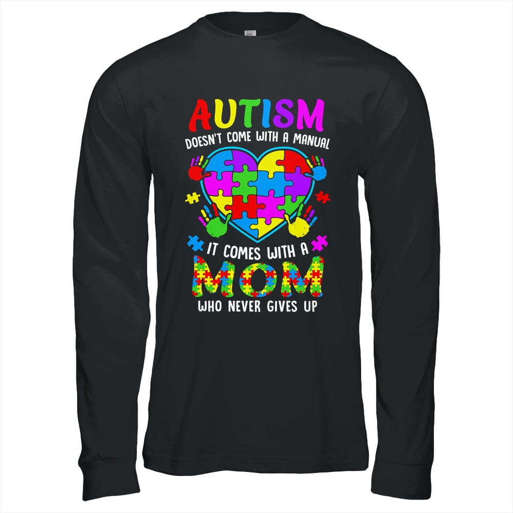 Autism Mom Womens Puzzle Piece Autism Awareness Month Shirt & Hoodie | teecentury