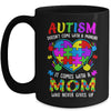 Autism Mom Womens Puzzle Piece Autism Awareness Month Mug | teecentury
