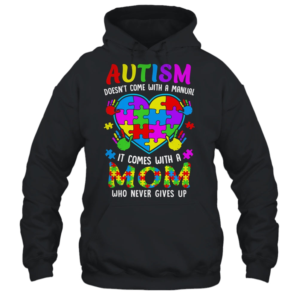 Autism Mom Womens Puzzle Piece Autism Awareness Month Shirt & Hoodie | teecentury