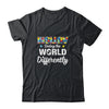 Autism Seeing The World Differently Upside Autism Awareness T-Shirt & Hoodie | Teecentury.com