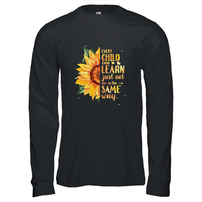 Autism Special Education Teacher Sunflower Shirt & Hoodie | teecentury