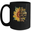 Autism Special Education Teacher Sunflower Mug | teecentury