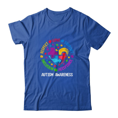 Autism Women Men Respect Love Support Autism Awarenes Shirt & Hoodie | teecentury