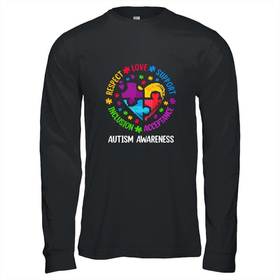 Autism Women Men Respect Love Support Autism Awarenes Shirt & Hoodie | teecentury