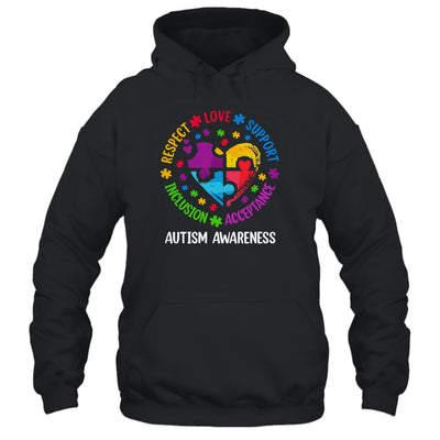Autism Women Men Respect Love Support Autism Awarenes Shirt & Hoodie | teecentury