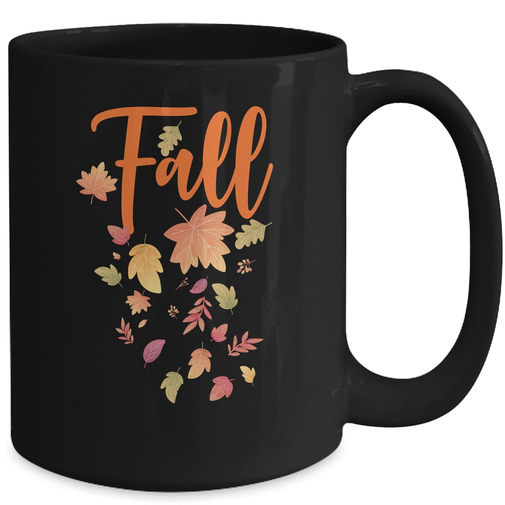 Autumn Leaf Fall Season Leaf Love Autumn Mug | teecentury