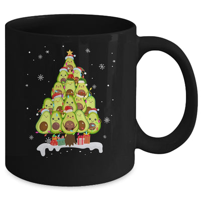 Avocado Tree Christmas Light Funny Christmas Vegans Gifts Mug Coffee Mug | Teecentury.com