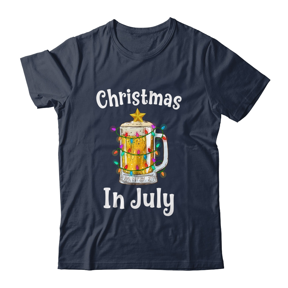 Awesome Beer Xmas Tree Summer For Christmas In July T-Shirt & Tank Top | Teecentury.com