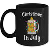 Awesome Beer Xmas Tree Summer For Christmas In July Mug Coffee Mug | Teecentury.com