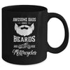 Awesome Dads Have Beards And Ride Motorcycles Best Biker Dad Mug Coffee Mug | Teecentury.com