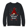 Awesome Gnome Buffalo Plaid Matching Christmas Pajama Gift T-Shirt & Sweatshirt | Teecentury.com