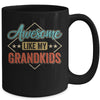 Awesome Like My Grandkids For Grandpa On Fathers Day Mug | teecentury