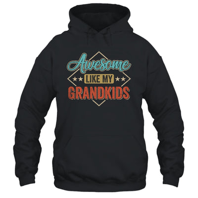 Awesome Like My Grandkids For Grandpa On Fathers Day Shirt & Hoodie | teecentury