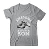 Awesome Like My Son Fathers Day Funny Shirt & Hoodie | teecentury