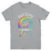 Awesome Since 2013 9th Birthday Rainbow Girl Tie Dye Youth Shirt | teecentury