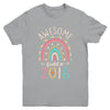 Awesome Since 2016 6th Birthday Rainbow Born In 2016 Youth Shirt | teecentury