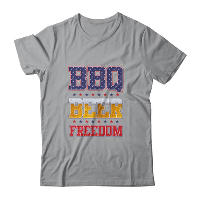 BBQ Beer Freedom America USA Party 4th of July T-Shirt & Tank Top | Teecentury.com