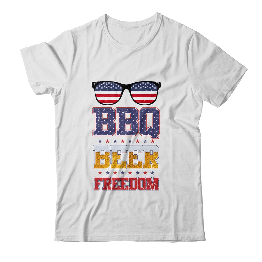 BBQ Beer Freedom Shirt USA America 2022 Proud American T-Shirt & Tank Top | Teecentury.com