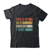 BBQ Smoker Themed Retro Vintage My Meat Smoking Shirt & Hoodie | teecentury
