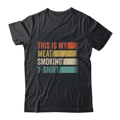 BBQ Smoker Themed Retro Vintage My Meat Smoking Shirt & Hoodie | teecentury