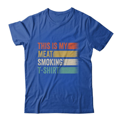 BBQ Smoker Themed Retro Vintage My Meat Smoking Shirt & Hoodie | teecentury