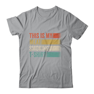 BBQ Smoker Themed Retro Vintage My Meat Smoking Shirt & Hoodie | teecentury