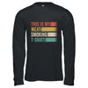 BBQ Smoker Themed Retro Vintage My Meat Smoking Shirt & Hoodie | teecentury