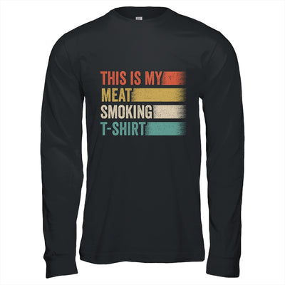 BBQ Smoker Themed Retro Vintage My Meat Smoking Shirt & Hoodie | teecentury