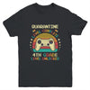 Back To School 2020 Quarantine 4th Grade Gamer Retro Gaming Youth Youth Shirt | Teecentury.com
