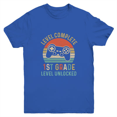 Back To School 2022 1st Grade Gamer Retro Gaming Youth Youth Shirt | Teecentury.com