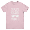 Back To School 2nd Grade Vibes Youth Youth Shirt | Teecentury.com