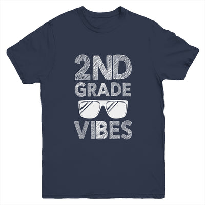 Back To School 2nd Grade Vibes Youth Youth Shirt | Teecentury.com