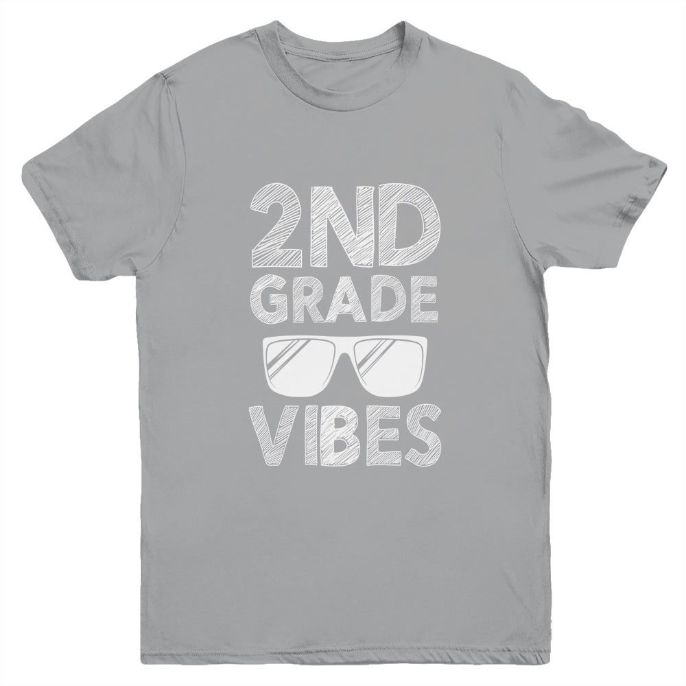 Back To School 2nd Grade Vibes Youth Youth Shirt | Teecentury.com