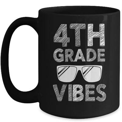 Back To School 4th Grade Vibes Mug Coffee Mug | Teecentury.com
