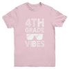 Back To School 4th Grade Vibes Youth Youth Shirt | Teecentury.com