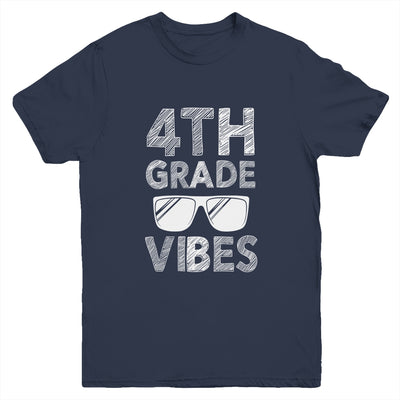 Back To School 4th Grade Vibes Youth Youth Shirt | Teecentury.com